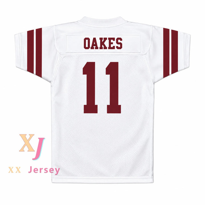 Custom Walter Oakes 11 Hillman College Football Jersey