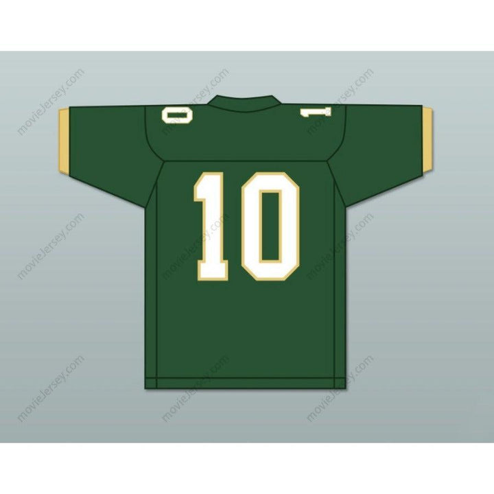 PERSONALIZA CUALQUIER Nombre Número JOE BURROW 10 ATHENS HIGH SCHOOL BULLDOGS Camiseta de fútbol Bordada Tallas S-6XL