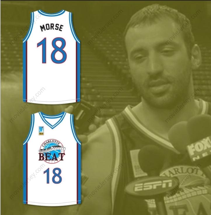 PERSONALIZAR CUALQUIER Nombre Número VLADE DIVAC MORSE 18 CHARLOTTE BEAT AWAY CAMISETA DE BALONCESTO CON PARCHE UBA JUWANNA MANN Cosido S-6XL