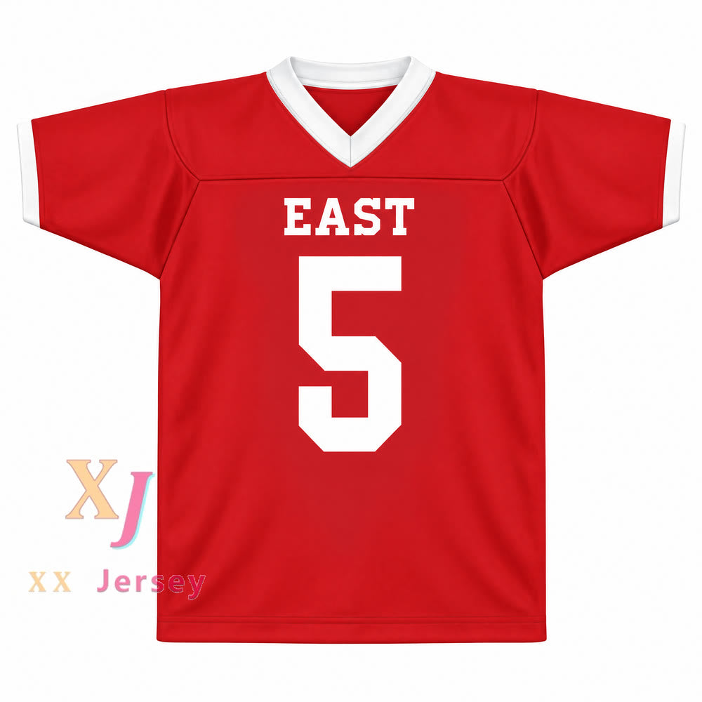 PERSONALIZA CUALQUIER Nombre Número VINCE HOWARD 5 EAST DILLON LIONS Camiseta de Fútbol con Costuras Tallas S-6XL