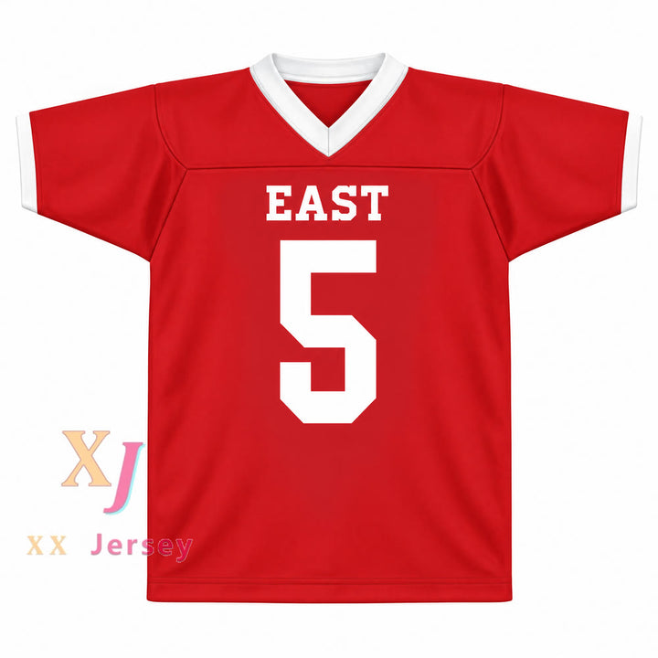 PERSONALIZA CUALQUIER Nombre Número VINCE HOWARD 5 EAST DILLON LIONS Camiseta de Fútbol con Costuras Tallas S-6XL