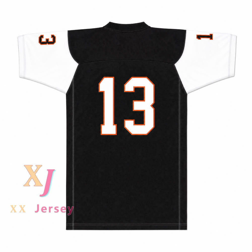 PERSONALIZADA Cualquier Nombre Número TREYLON BURKS 13 WARREN HIGH SCHOOL LUMBERJACKS Camiseta de Fútbol Cosida Tallas S-6XL