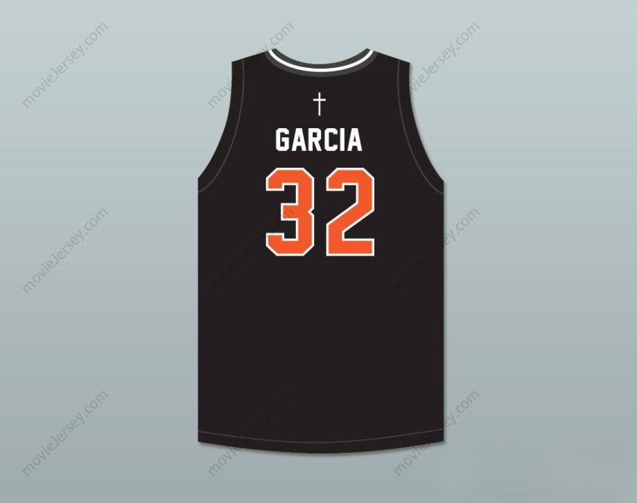 CAMISETA DE BALONCESTO NEGRA PERSONALIZADA CON CUALQUIER Nombre Número SAM GARCIA 32 BISHOP HAYES TIGERS COSTURA SUPERIOR LA VUELTA Tallas S-6XL