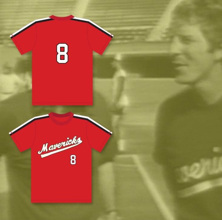 Camiseta de béisbol personalizada con nombre y número FRANK PETERS 8 LOS BASTARDOS GOLPEADOS DEL BÉISBOL Costuras superiores S-6XL