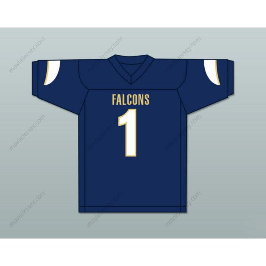 PERSONALIZA CUALQUIER Nombre Número STEFON DIGGS 1 OUR LADY OF GOOD COUNSEL HIGH SCHOOL FALCONS Camiseta de Fútbol con Costuras S-6XL