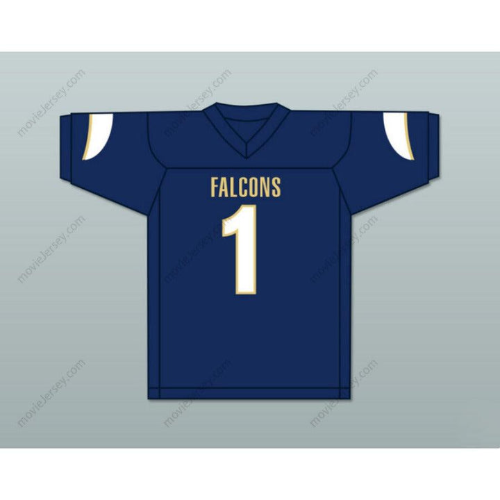 PERSONALIZA CUALQUIER Nombre Número STEFON DIGGS 1 OUR LADY OF GOOD COUNSEL HIGH SCHOOL FALCONS Camiseta de Fútbol con Costuras S-6XL