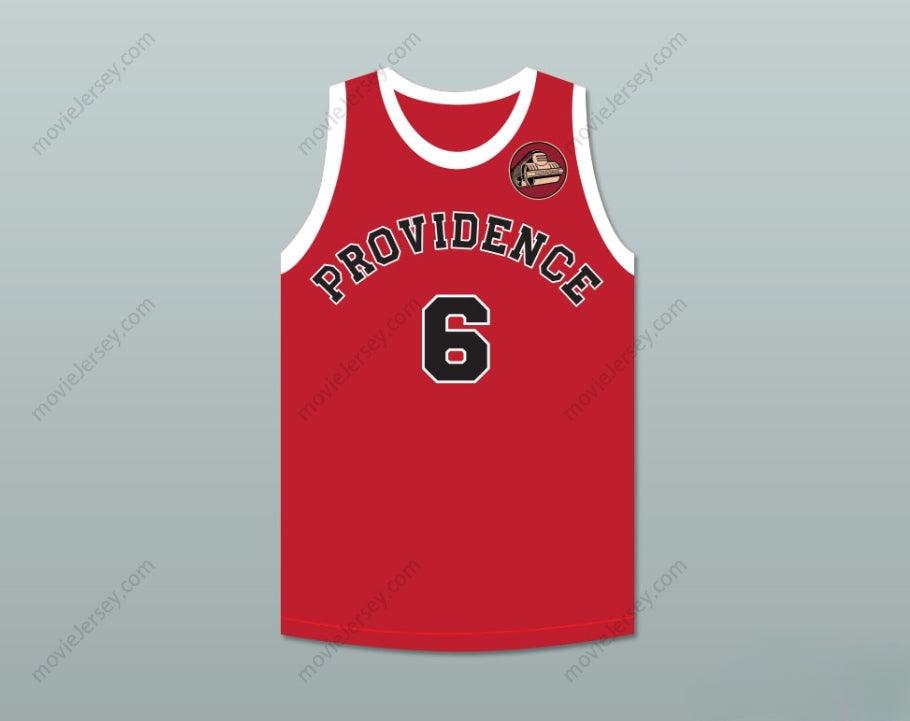 CUSTOM ANY Name Number HANK BEENDERS 6 PROVIDENCE STEAMROLLERS RED BASKETBALL JERSEY WITH PATCH Top Stitched S-6XL