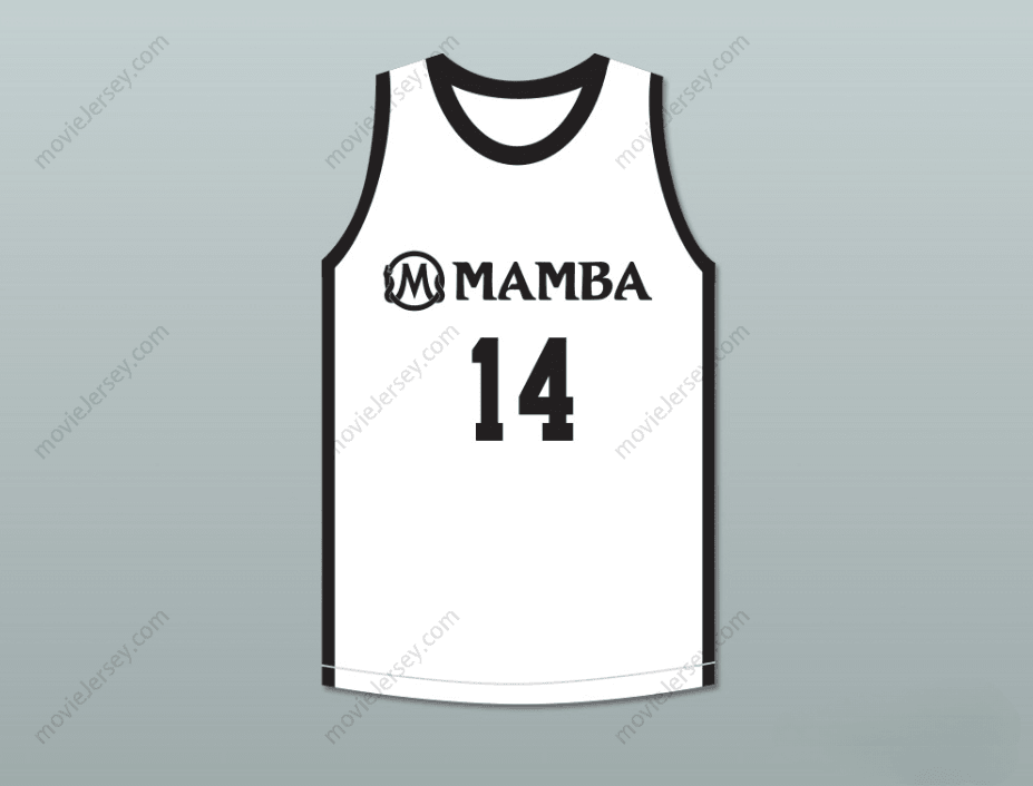 CUSTOM ANY Name Number PAYTON 14 MAMBA BALLERS WHITE BASKETBALL JERSEY Top Stitched S-6XL