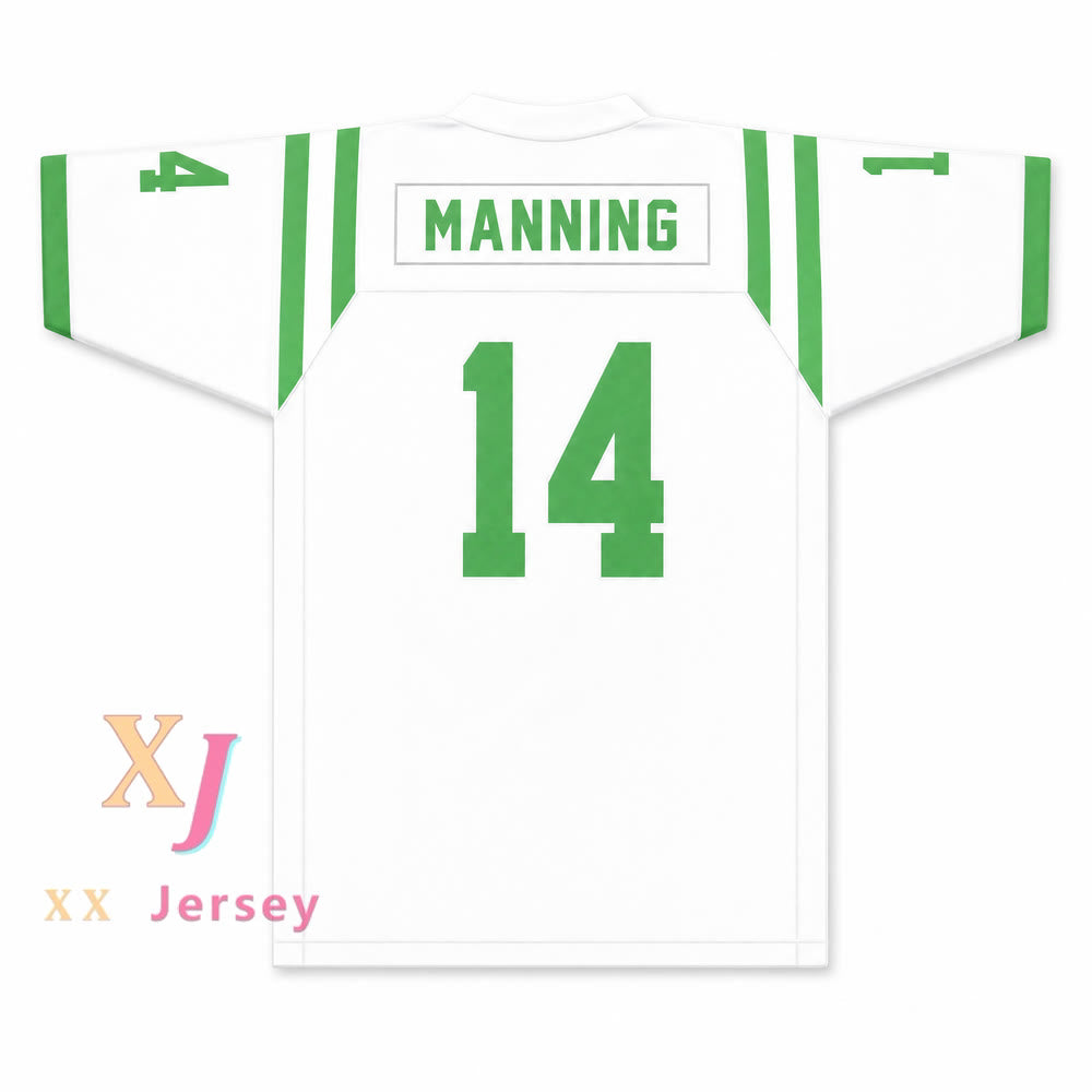 CUSTOM Name VERSION ELI MANNING 14 ISIDORE NEWMAN HIGH SCHOOL FOOTBALL JERSEY Top Stitched S-6XL