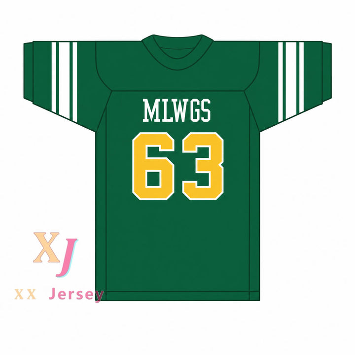 PERSONALIZA Cualquier Nombre Número WILLIE LANIER 63 MAGGIE L. WALKER GOVERNOR'S SCHOOL DRAGONS Camiseta de Fútbol Cosida S-6XL