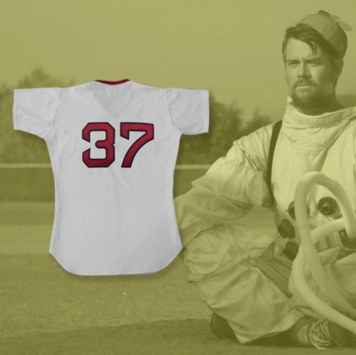 Camiseta de béisbol personalizada con cualquier nombre y número BILL LEE 37 PRO CARRERA BLANCA SPACEMAN Top Cosida S-6XL