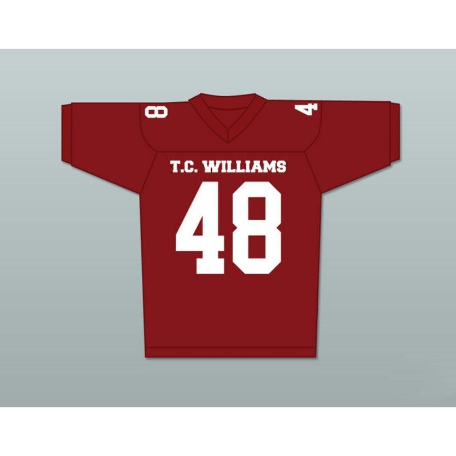 PERSONALIZA Cualquier Nombre Número ALAN BOSLEY 48 T. C. WILLIAMS HIGH SCHOOL TITANS FOOTBALL JERSEY RYAN GOSLING Cosido S-6XL