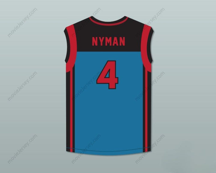 PERSONALIZABLE Cualquier Nombre Número NYMAN 4 CHARLOTTE BANSHEES CAMISETA DE BALONCESTO VISITANTE CON PARCHE WUBA JUWANNA MANN Cosido de Primera Calidad S-6XL