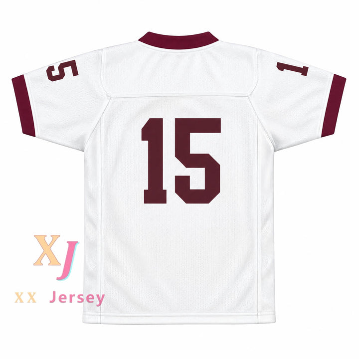 PERSONALIZA Cualquier Nombre Número BLANCO JUGADOR 15 BRISTOL CENTRAL RAMS MARRÓN Camiseta de Fútbol Cosida Tallas S-6XL