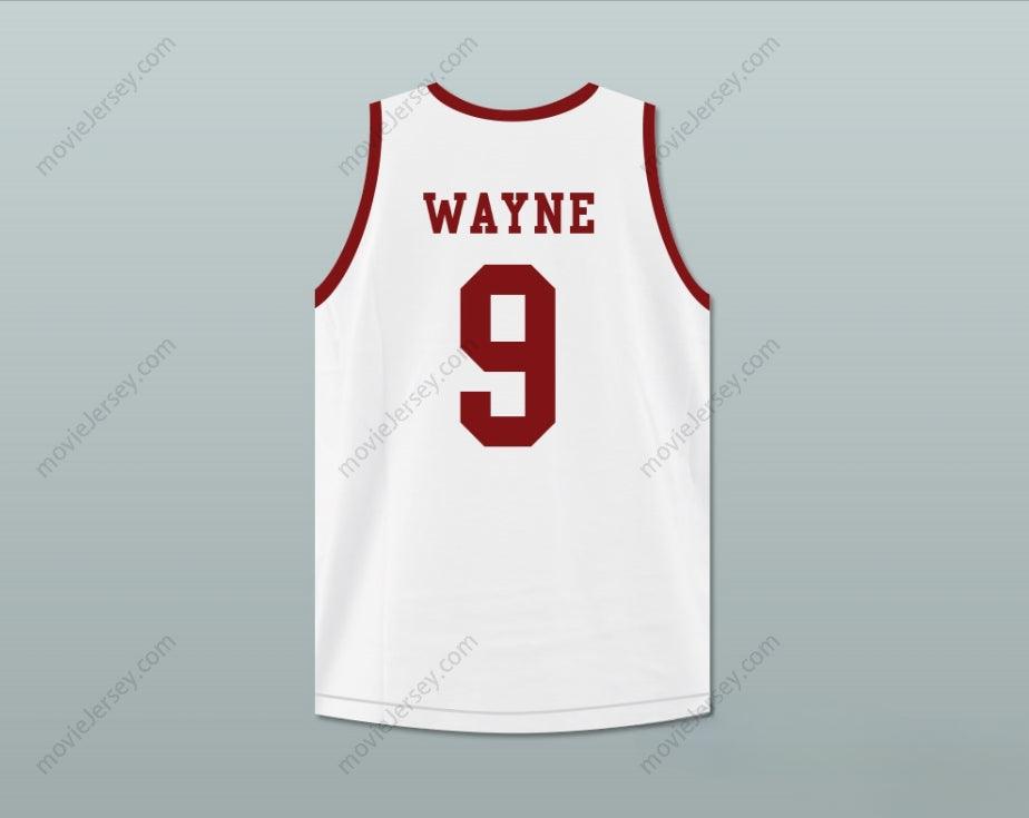 CUSTOM ANY Name Number KADEEM HARDISON DWAYNE WAYNE 9 HILLMAN COLLEGE WHITE BASKETBALL JERSEY A DIFFERENT WORLD Top Stitched S-6XL