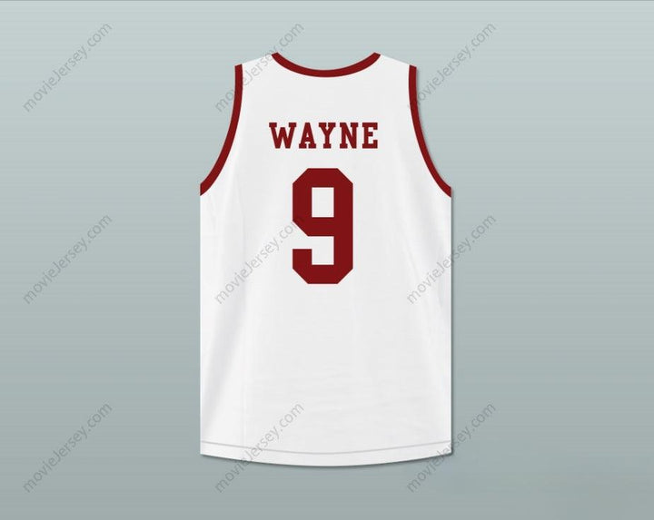 CUSTOM ANY Name Number KADEEM HARDISON DWAYNE WAYNE 9 HILLMAN COLLEGE WHITE BASKETBALL JERSEY A DIFFERENT WORLD Top Stitched S-6XL