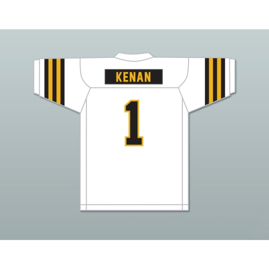 CUSTOM ANY Name Number KENAN THOMPSON 1 KENAN KEL WHITE Football Jersey Top Stitched S-6XL