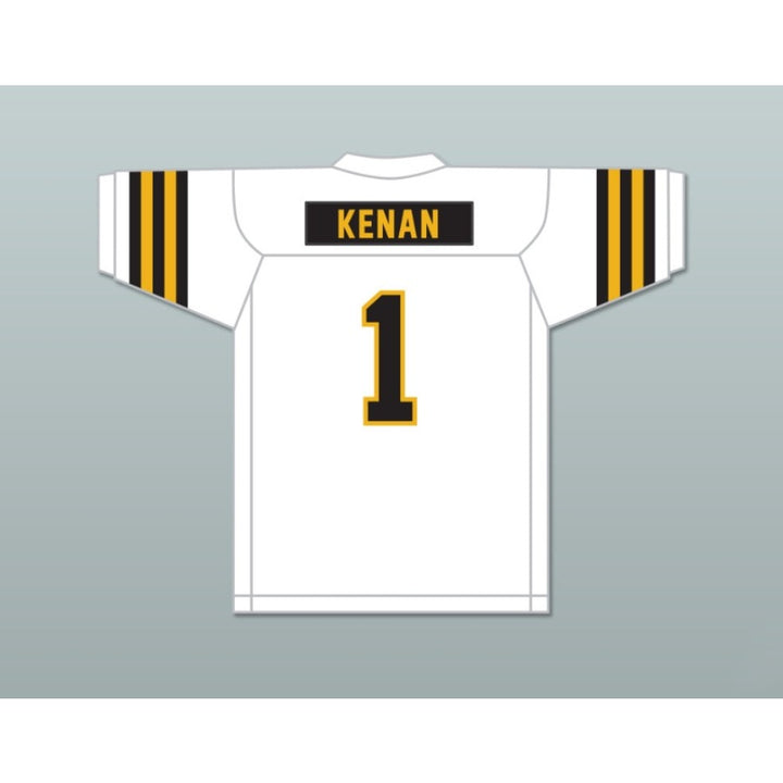 CUSTOM ANY Name Number KENAN THOMPSON 1 KENAN KEL WHITE Football Jersey Top Stitched S-6XL