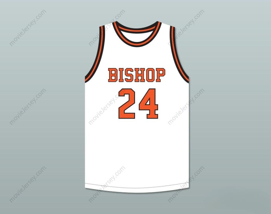 PERSONALIZA CUALQUIER Nombre Número JACK CUNNINGHAM 24 BISHOP HAYES TIGERS CAMISETA BLANCA DE BALONCESTO THE WAY BACK Cosido Superior S-6XL