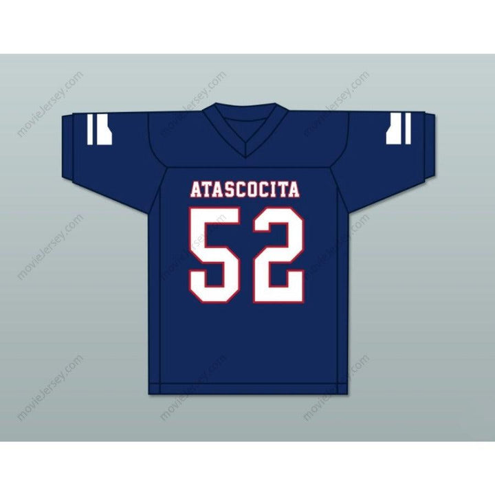 PERSONALIZA CUALQUIER Nombre Número SAM COSMI 52 ATASCOCITA HIGH SCHOOL Camiseta de fútbol Bordado S-6XL