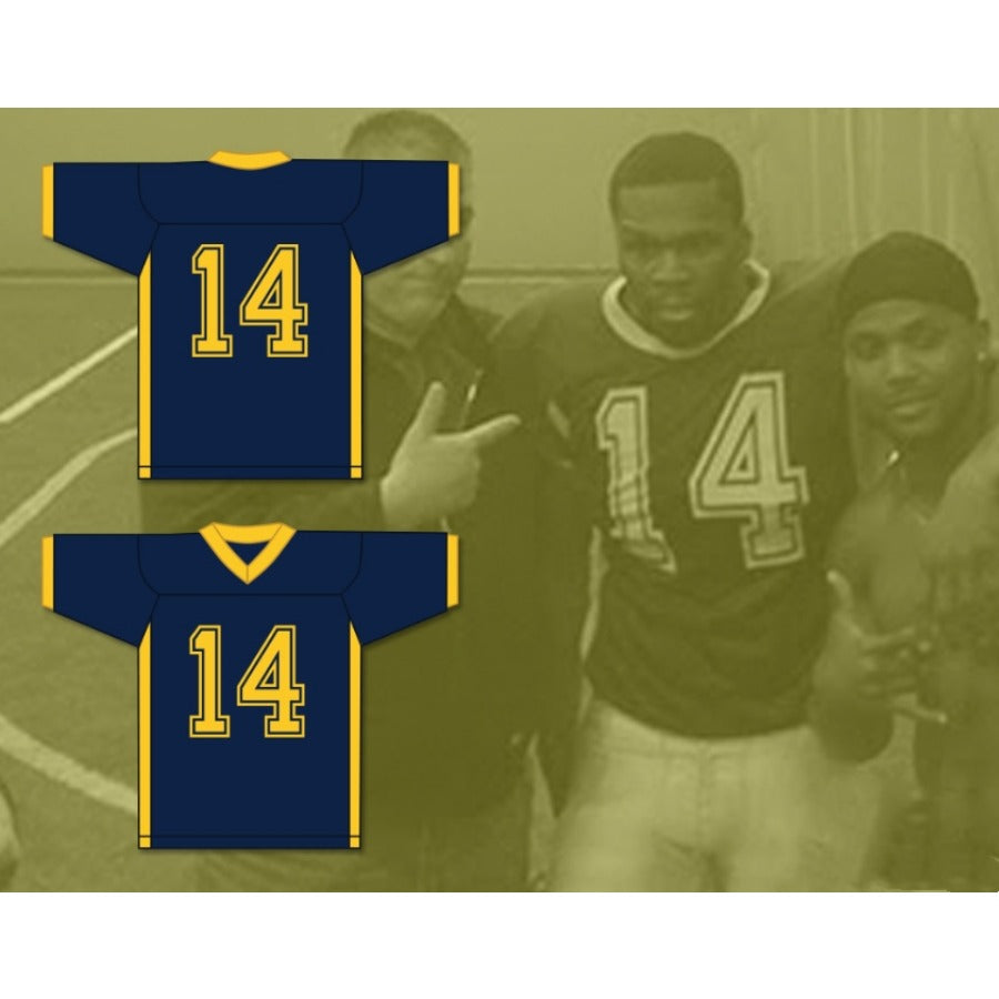 CUSTOM ANY Name Number DEON 14 LAKERS HIGH SCHOOL FOOTBALL JERSEY ALL THINGS FALL APART Top Stitched S-6XL