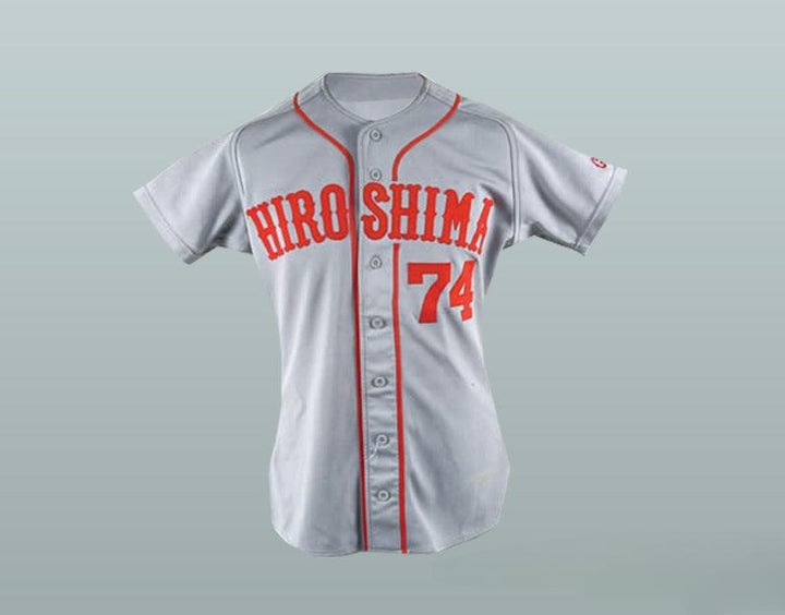 Personalizado cualquier nombre y número ALFONSO SORIANO 74 HIROSHIMA CARP CAMISETA DE BÉISBOL Cosido superior S-6XL