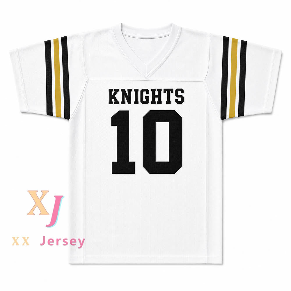 PERSONALIZA Cualquier Nombre Número TROY AIKMAN 10 HENRYETTA HIGH SCHOOL KNIGHTS Camiseta de fútbol con costuras S-6XL