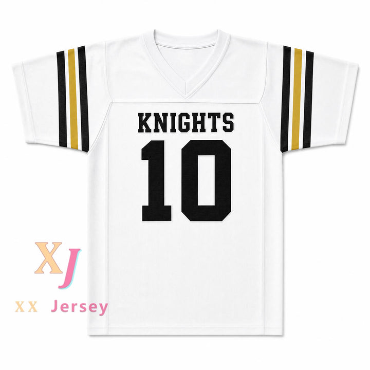 PERSONALIZA Cualquier Nombre Número TROY AIKMAN 10 HENRYETTA HIGH SCHOOL KNIGHTS Camiseta de fútbol con costuras S-6XL