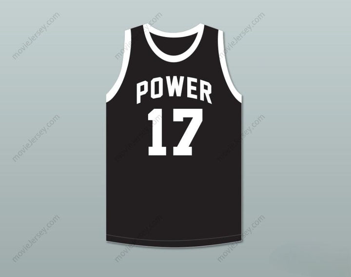 PERSONALIZA CUALQUIER Nombre Número CHRIS MULLIN 17 POWER MEMORIAL ACADEMY CAMISETA BALONCESTO NEGRA Parte Superior Cosida S-6XL