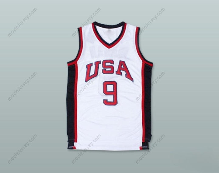 CAMISETA DE BALONCESTO MICHAEL 1984 PERSONALIZADA CON CUALQUIER NOMBRE Y NÚMERO, SELECCIÓN DE EE. UU., TALLAS S-6XL, BORDADA