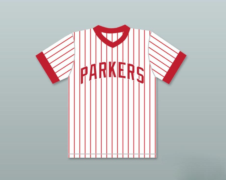 Custom Any Name Number MICHAEL  23 PARKERS YOUTH LITTLE LEAGUE PINSTRIPED BASEBALL JERSEY Top Stitched S-6XL