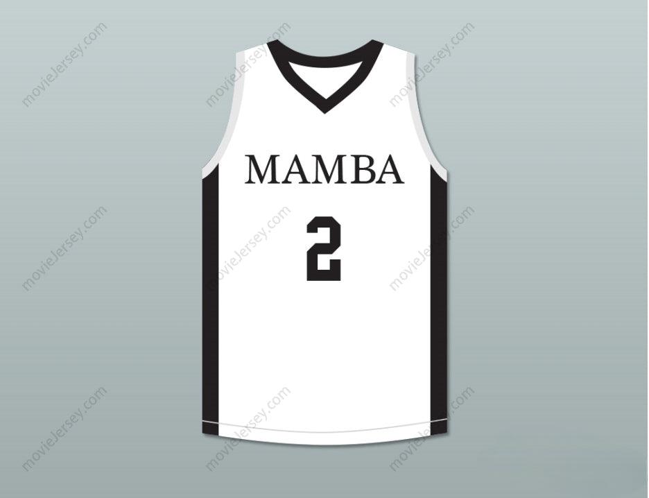 CUSTOM ANY Name Number GIANNA BRYANT 2 MAMBA BALLERS WHITE BASKETBALL JERSEY VERSION 3 Top Stitched S-6XL