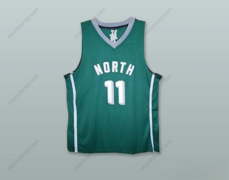PERSONALIZA cualquier nombre y número TRAE YOUNG 11 NORMAN NORTH HIGH SCHOOL TIMBER GREEN CAMISETA DE BALONCESTO Cosida S-6XL