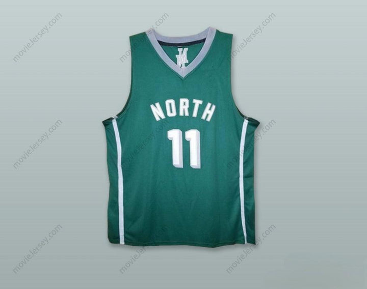 PERSONALIZA cualquier nombre y número TRAE YOUNG 11 NORMAN NORTH HIGH SCHOOL TIMBER GREEN CAMISETA DE BALONCESTO Cosida S-6XL