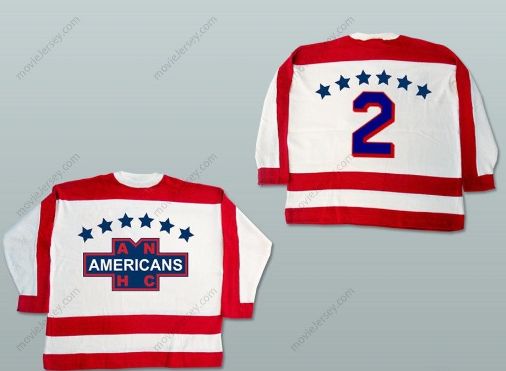 Camiseta de hockey New York Americans personalizada con cualquier nombre y número, nueva, cosida, tallas S-6XL
