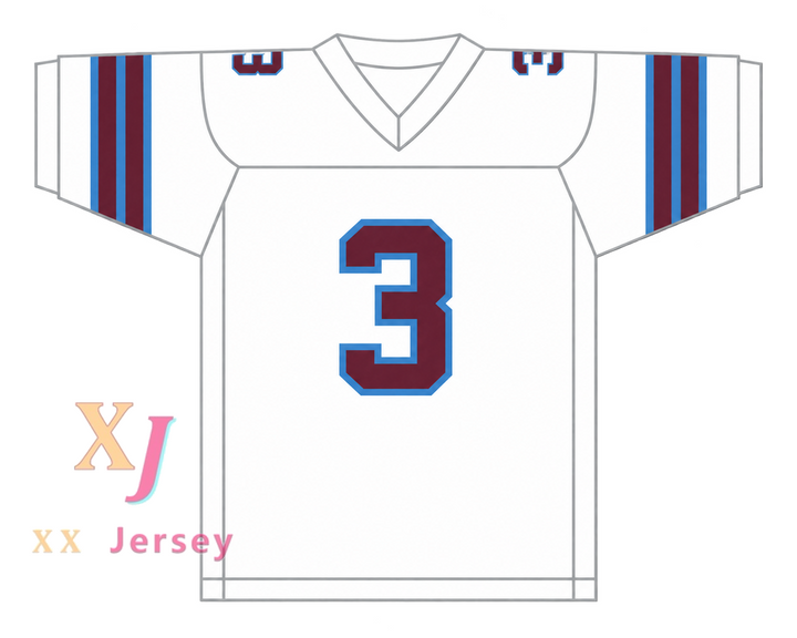 Custom Bobby Hebert 3 Michigan Panthers 1983-84 USFL Football Jersey