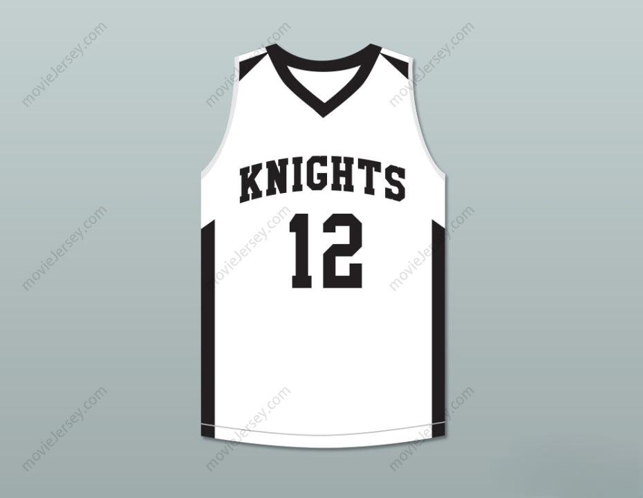 CUSTOM ANY Name Number JA MORANT 12 CRESTWOOD HIGH SCHOOL KNIGHTS WHITE BASKETBALL JERSEY 2 Top Stitched S-6XL