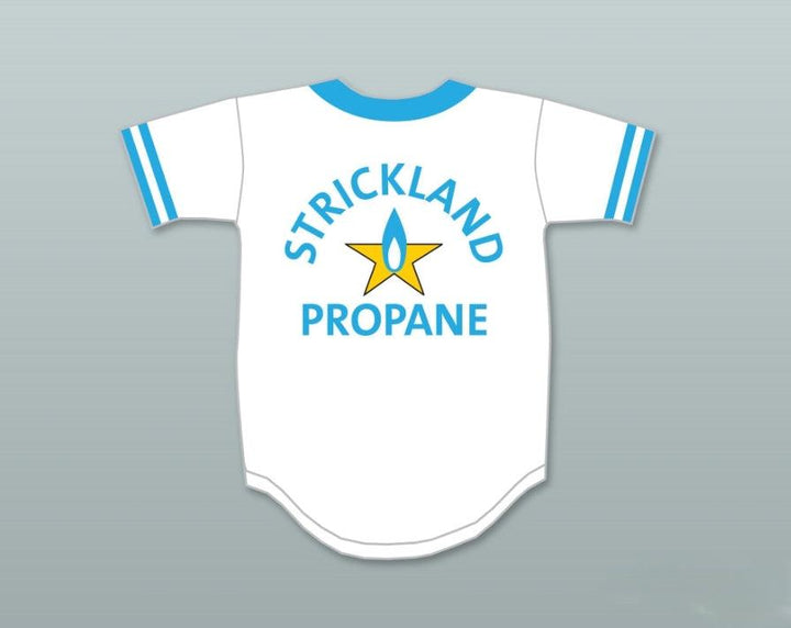 Personalizado con cualquier nombre y número HANK HILL STRICKLAND PROPANE SOFTBALL TEAM CAMISETA DE BÉISBOL Parte superior cosida S-6XL