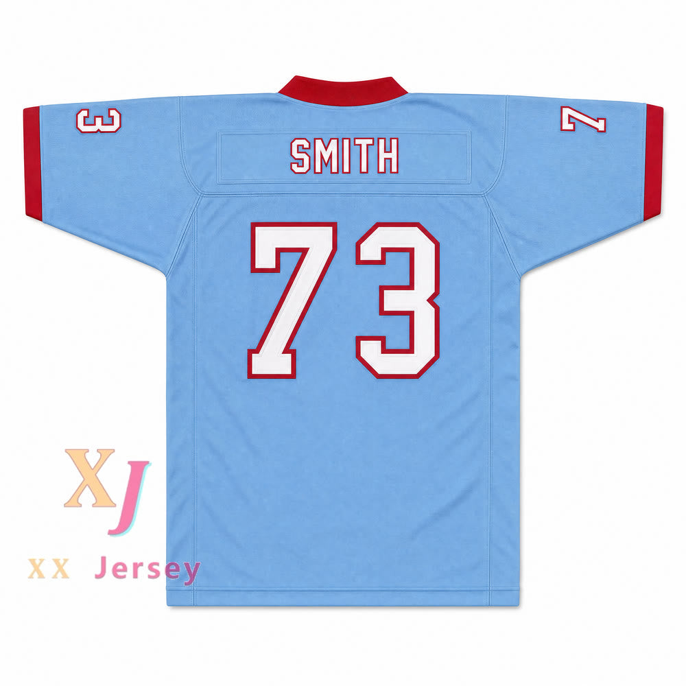 PERSONALIZABLE Cualquier Nombre Número TREY SMITH III 73 CAMISETA DE FÚTBOL AMERICANO BRUINS DE LA UNIVERSITY SCHOOL OF JACKSON Cosida Tallas S-6XL