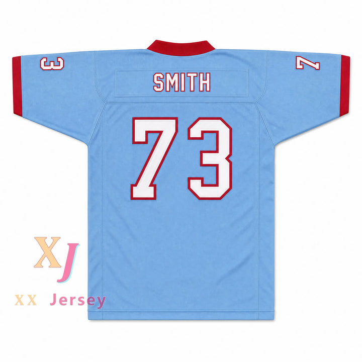 PERSONALIZABLE Cualquier Nombre Número TREY SMITH III 73 CAMISETA DE FÚTBOL AMERICANO BRUINS DE LA UNIVERSITY SCHOOL OF JACKSON Cosida Tallas S-6XL
