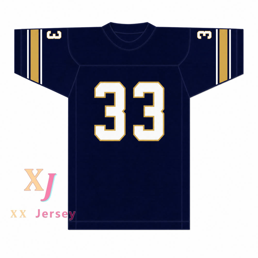 Custom Tony Dorsett 33 Hopewell High School Vikings Football Jersey