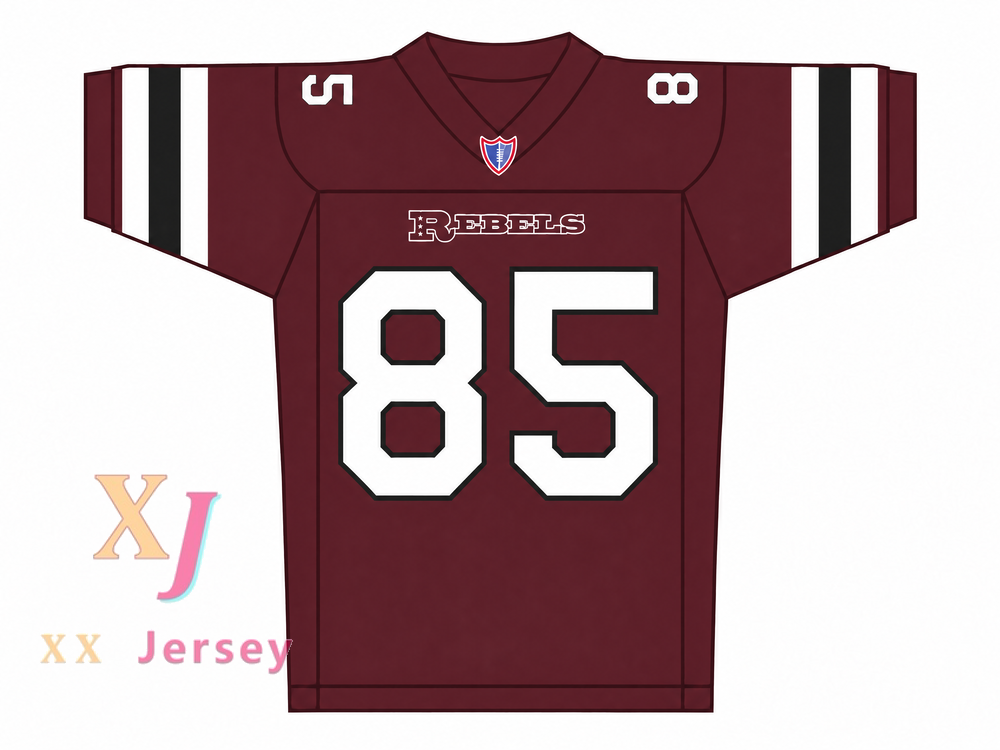 CAMISETA DE FÚTBOL PERSONALIZADA CON CUALQUIER Nombre Número MORRIS CHESTNUT TRAVIS SANDERS 85 BOSTON REBELS VISITANTE Cosida S-6XL