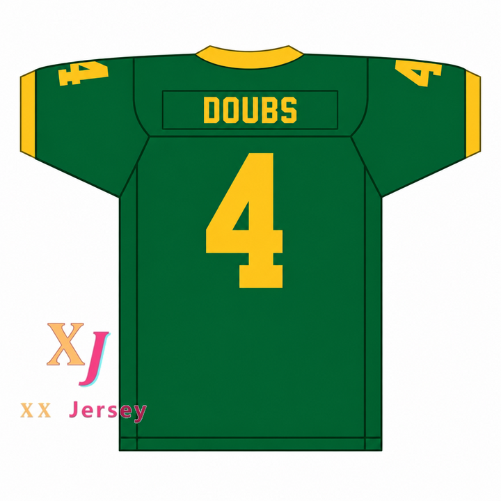 CAMISETA de fútbol personalizada con CUALQUIER nombre y número de ROMEO DOUBS 4 JEFFERSON HIGH SCHOOL DEMOCRATS, cosida, tallas S-6XL