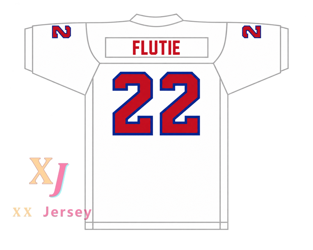 PERSONALIZA CUALQUIER Nombre Número 1985 USFL DOUG FLUTIE 22 NEW JERSEY GENERALS ROAD Camiseta de Fútbol Americana Cosida S-6XL