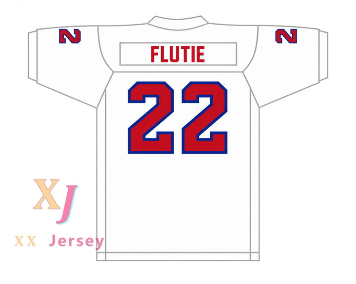 PERSONALIZA CUALQUIER Nombre Número 1985 USFL DOUG FLUTIE 22 NEW JERSEY GENERALS ROAD Camiseta de Fútbol Americana Cosida S-6XL