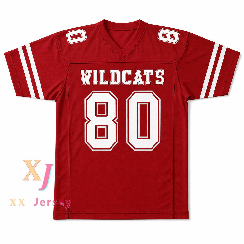 Terrell Owens 80 Benjamin Russell High School Wildcats Football Jersey — front view