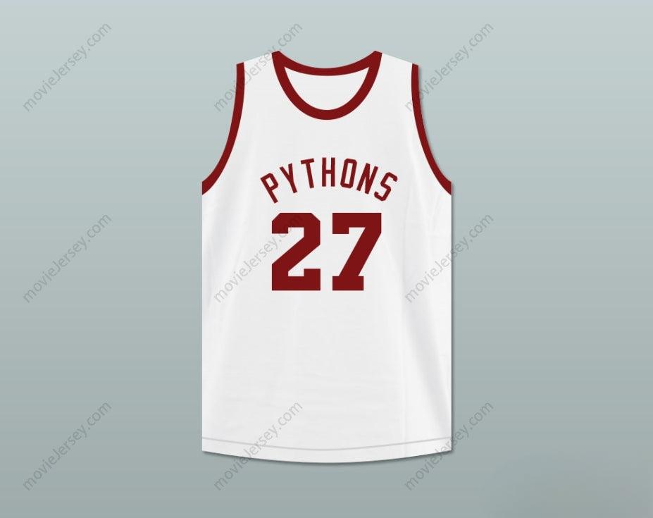 PERSONALIZA CUALQUIER Nombre Número SET SHOT 27 CAMISETA DE BALONCESTO PYTHONS EL PEZ QUE SALVÓ Costuras Reforzadas S-6XL