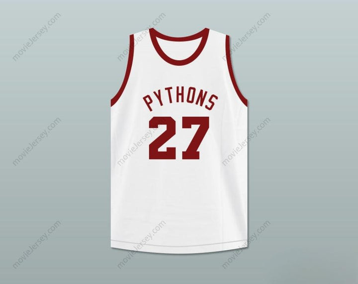 PERSONALIZA CUALQUIER Nombre Número SET SHOT 27 CAMISETA DE BALONCESTO PYTHONS EL PEZ QUE SALVÓ Costuras Reforzadas S-6XL