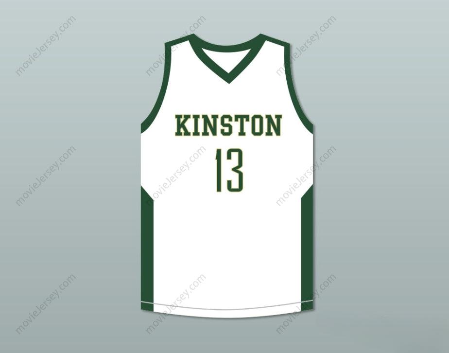 PERSONALIZA cualquier nombre y número BRANDON INGRAM 13 CAMISETA DE BALONCESTO BLANCA VIKINGS DE SECUNDARIA Cosido de la S-6XL