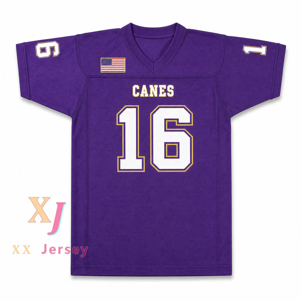 CAMISETA DE FÚTBOL AMERICANA DE INSTITUTO PERSONALIZADA TREVOR LAWRENCE 16 Todas las tallas S-6XL Costuras superiores S-6XL